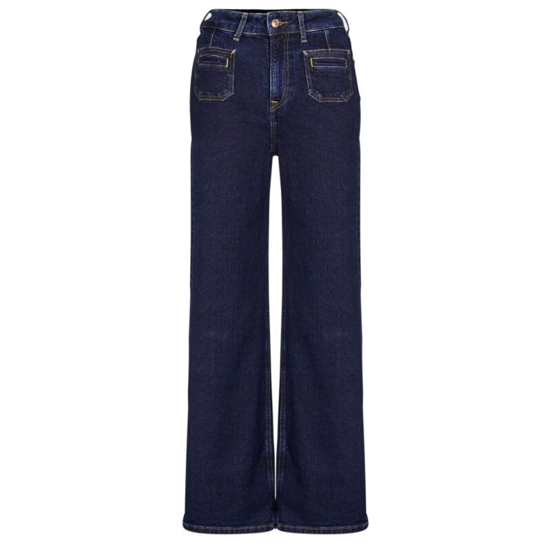 Jeans Flare Pepe jeans STRAIGHT UHW LEXA RINSE Marine Jeans Flare Donna - 1