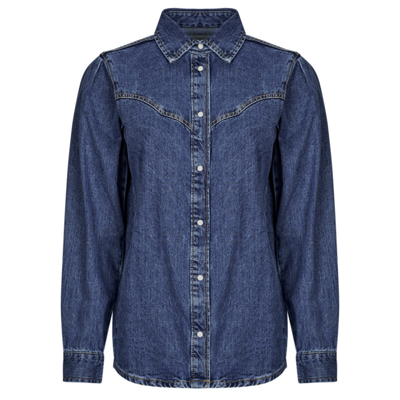 Camicia  Pepe jeans  ODILE  Blu -  Camicie Donna - 1