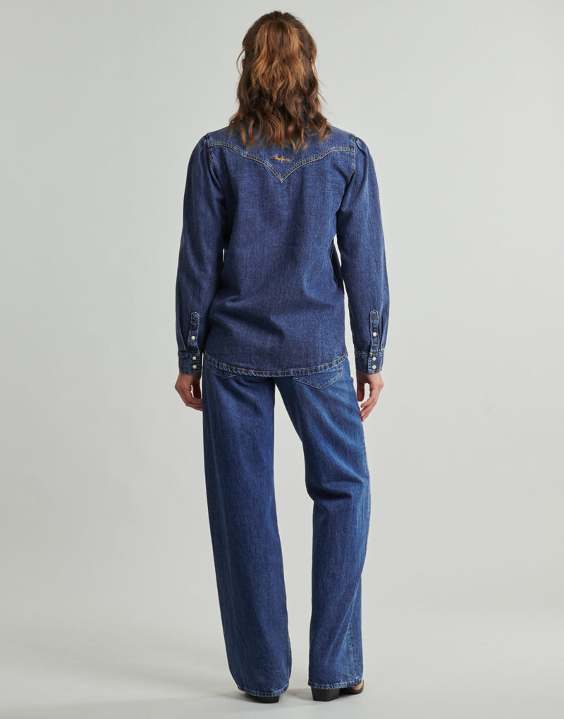 Camicia  Pepe jeans  ODILE  Blu -  Camicie Donna - 4