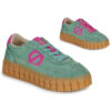 No Name  PLAY SIDE W  Verde -  Sneakers basse Donna