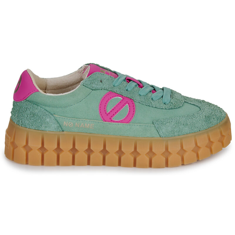 No Name  PLAY SIDE W  Verde -  Sneakers basse Donna - 2