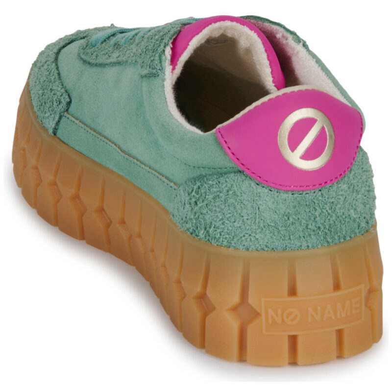 No Name  PLAY SIDE W  Verde -  Sneakers basse Donna - 5
