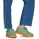 No Name  PLAY SIDE W  Verde -  Sneakers basse Donna - 8