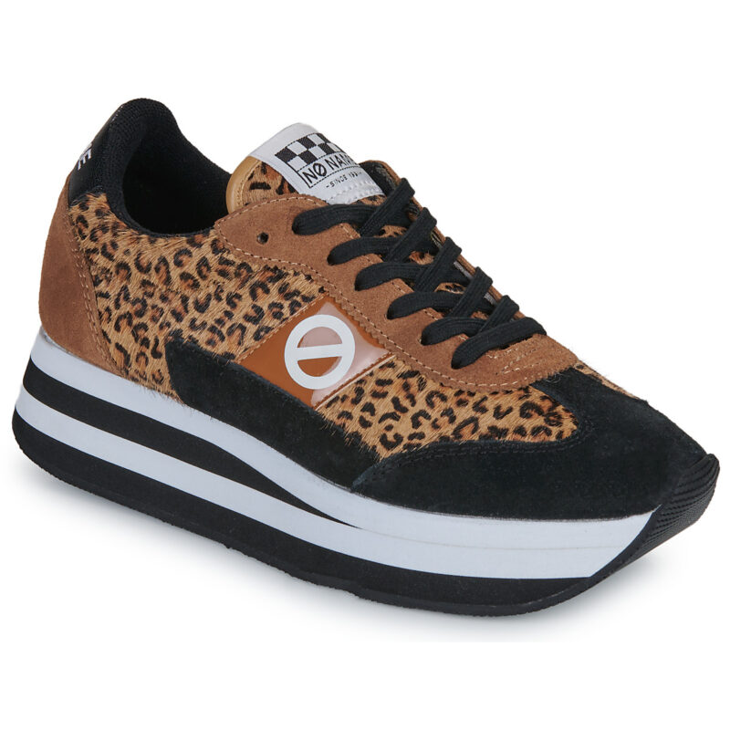No Name  FLEX M JOGGER W  Marrone -  Sneakers basse Donna - 1