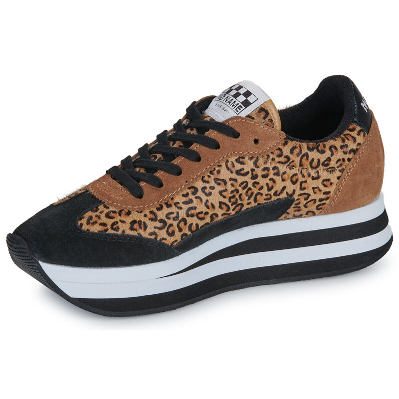 No Name  FLEX M JOGGER W  Marrone -  Sneakers basse Donna - 4