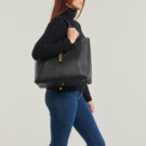 Furla FURLA Sac cabas GOCCIA L noir pour femme - 6
