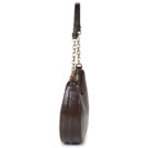 Karl Lagerfeld K/AUTOGRAPH MOONBAG NAPLAK Marrone Borse a spalla Donna - 3