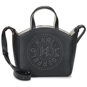 Donna Karl Lagerfeld K/CIRCLE SM TOTE STUDS Nero Borsetta Donna