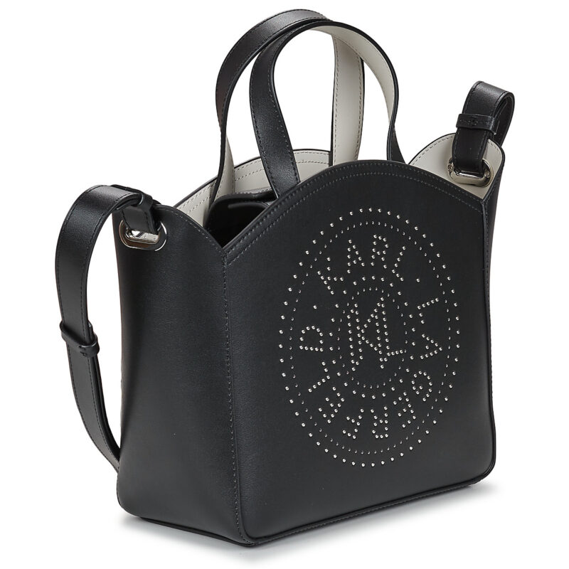 Donna Karl Lagerfeld K/CIRCLE SM TOTE STUDS Nero Borsetta Donna - 2