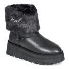Karl Lagerfeld SKYLAR Signia Kollar Mid Boot Nero Scarpe da neve Donna - 1