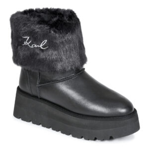 Karl Lagerfeld  SKYLAR Signia Kollar Mid Boot  Nero -  Scarpe da neve Donna