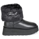 Karl Lagerfeld SKYLAR Signia Kollar Mid Boot Nero Scarpe da neve Donna - 2