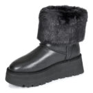 Karl Lagerfeld SKYLAR Signia Kollar Mid Boot Nero Scarpe da neve Donna - 4