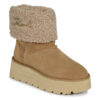 Karl Lagerfeld SKYLAR Signia Kollar Mid Boot Braun Schneeschuhe Damen