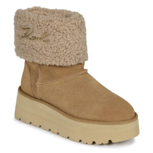Karl Lagerfeld  SKYLAR Signia Kollar Mid Boot  Marrone -  Scarpe da neve Donna