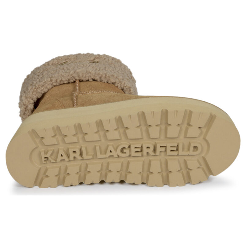 Karl Lagerfeld SKYLAR Signia Kollar Mid Boot Marrone Scarpe da neve Donna - 7