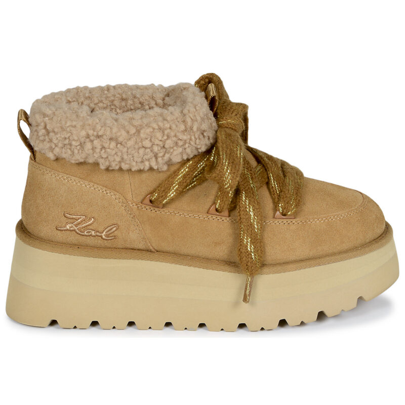 Karl Lagerfeld SKYLAR Lo Pull On Boot Marrone Scarpe da neve Donna - 2