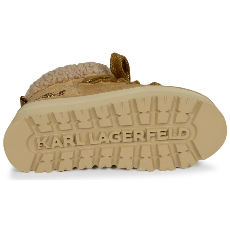 Karl Lagerfeld SKYLAR Lo Pull On Boot Marrone Scarpe da neve Donna - 7