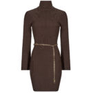 Abito corto  MICHAEL Michael Kors  BELTD MINI DRS  Marrone -  Abiti corti Donna - 1