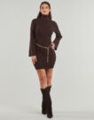 Abito corto  MICHAEL Michael Kors  BELTD MINI DRS  Marrone -  Abiti corti Donna - 2