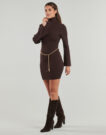 Abito corto  MICHAEL Michael Kors  BELTD MINI DRS  Marrone -  Abiti corti Donna - 3