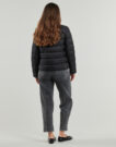 Duvet MICHAEL Michael Kors COLLARLESS PACKABLE JACKET W CORDUROY TRIM Black Women's Down Jackets - 4