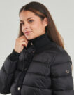 Duvet MICHAEL Michael Kors COLLARLESS PACKABLE JACKET W CORDUROY TRIM Black Women's Down Jackets - 5