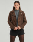 Giacca in pelle Oakwood CLIPS Marrone Giacche in pelle Donna - 2