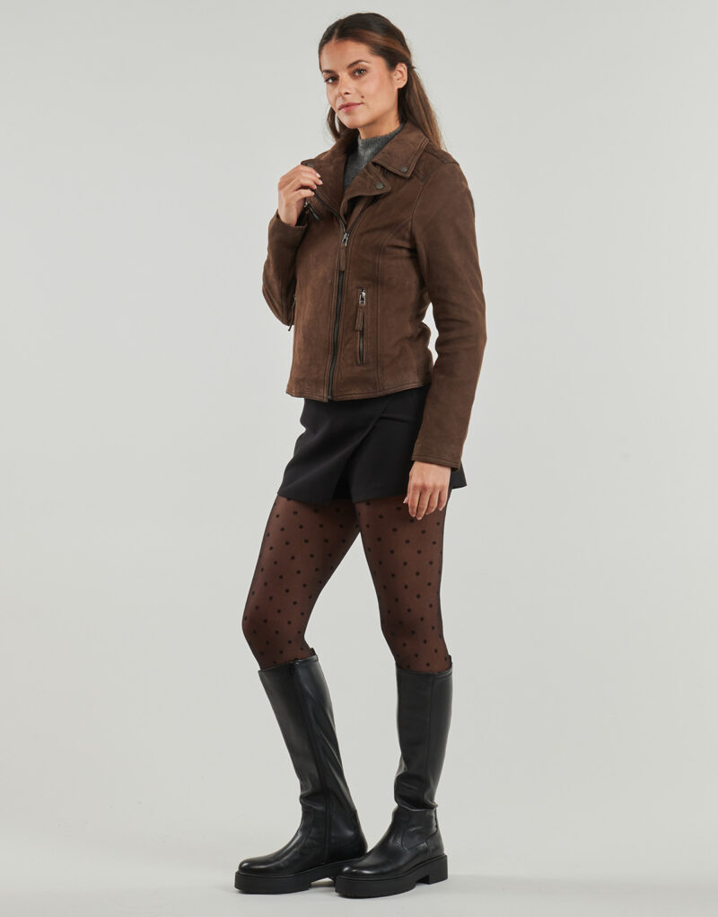 Giacca in pelle Oakwood CLIPS Marrone Giacche in pelle Donna - 3