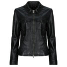 Giacca in pelle  Oakwood  BETHANY  Nero -   Giacche in pelle Donna - 1