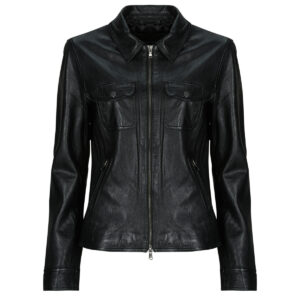 Giacca in pelle  Oakwood  BETHANY  Nero -   Giacche in pelle Donna