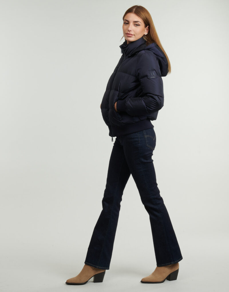Daunenjacke Armani Exchange DOWN JACKET Marine Piumini Donna - 3