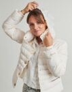 Piumino  Armani Exchange  BLOUSON JACKET - BLOUSON JACKET  Bianco -   Piumini Donna - 5