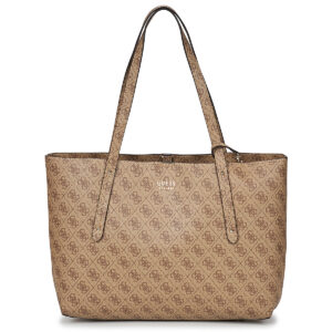 Guess BRENTON TOTE Beige Borse Shopping Donna