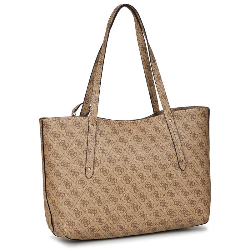 Guess BRENTON TOTE Beige Borse Shopping Donna - 2