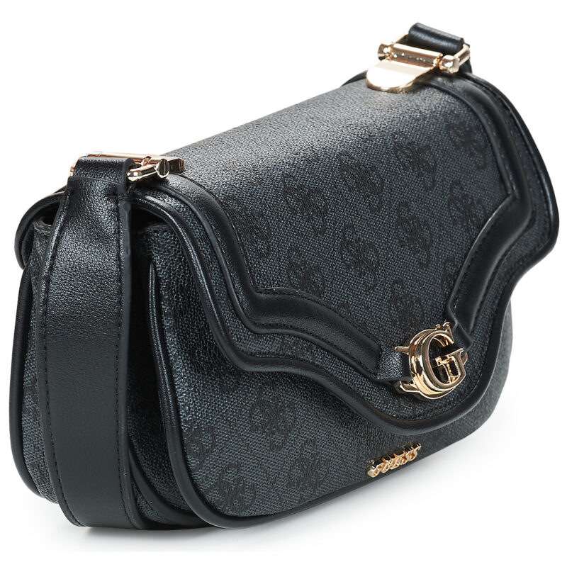 Guess DEA CROSSBODY FLAP Nero Borsa a tracolla Donna - 2