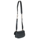 Guess DEA CROSSBODY FLAP Nero Borsa a tracolla Donna - 3