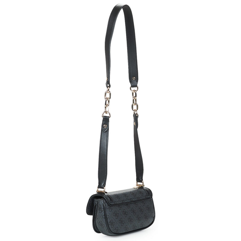 Guess DEA CROSSBODY FLAP Nero Borsa a tracolla Donna - 3