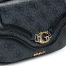 Guess DEA CROSSBODY FLAP Nero Borsa a tracolla Donna - 4