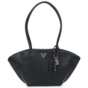 Guess BOLENA SHOULDER SATCHEL Nero Borse a spalla Donna