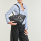 Guess BOLENA SHOULDER SATCHEL Nero Borse a spalla Donna - 6
