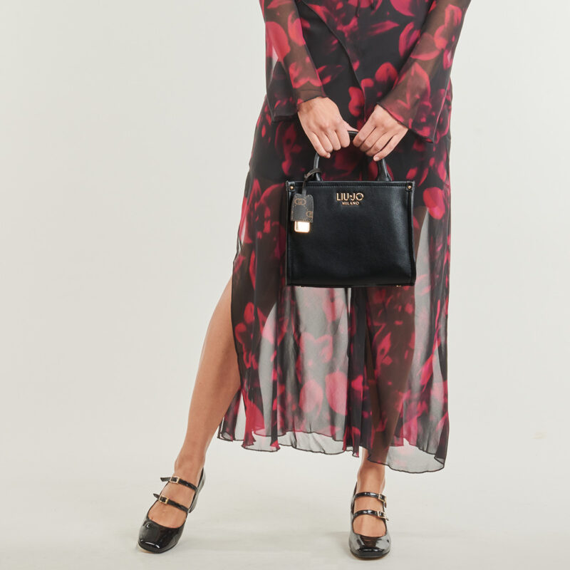 Donna Liu Jo RIDHI WILD COZY WINTER Nero Borsetta Donna - 6
