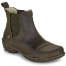 El Naturalista Yggdrasil Khaki Ankle boots Women - 1