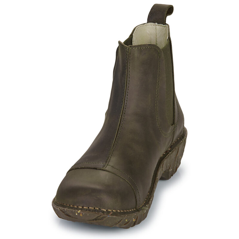 El Naturalista Yggdrasil Khaki Ankle boots Women - 3