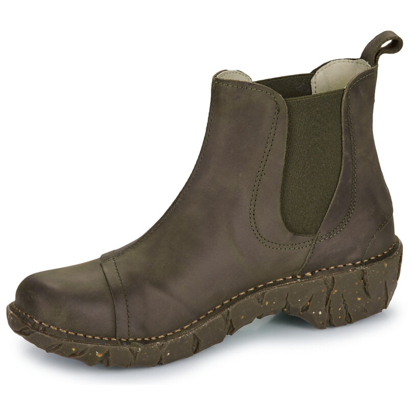 El Naturalista Yggdrasil Khaki Ankle boots Women - 4