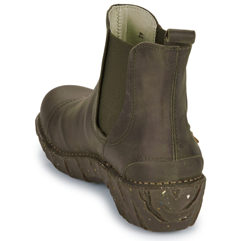 El Naturalista Yggdrasil Khaki Ankle boots Women - 5