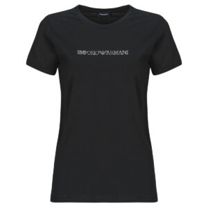 T-shirt  Emporio Armani  CREW NECK T-SHIRT AF13033  Nero -  T-shirt maniche corte Donna