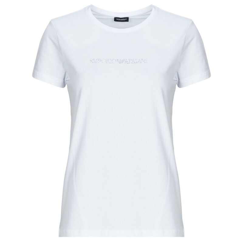 T-shirt Emporio Armani CREW NECK T-SHIRT AF13033 Bianco T-shirt maniche corte Donna - 1