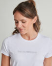 T-shirt Emporio Armani CREW NECK T-SHIRT AF13033 Bianco T-shirt maniche corte Donna - 5