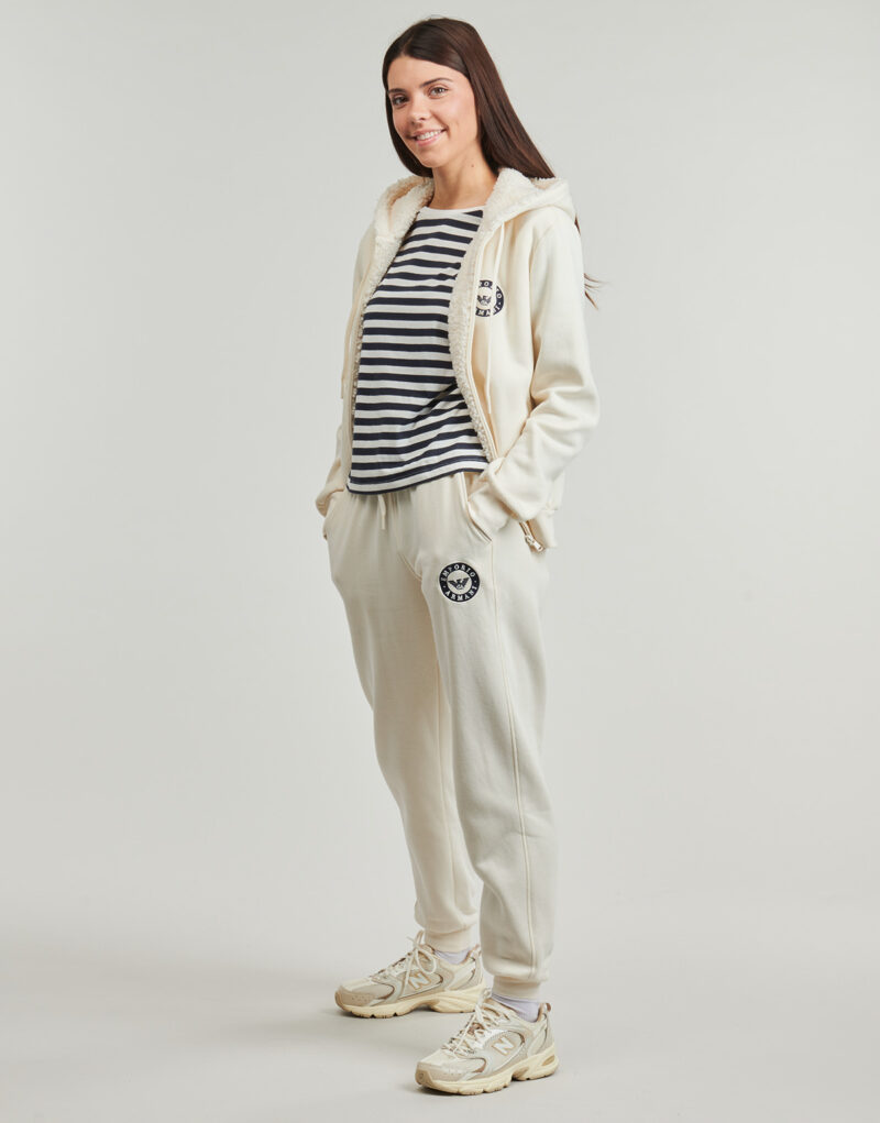 Pantaloni Sportivi Emporio Armani TROUSERS WITH CUFFS Beige Pantaloni Sportivi Donna - 3